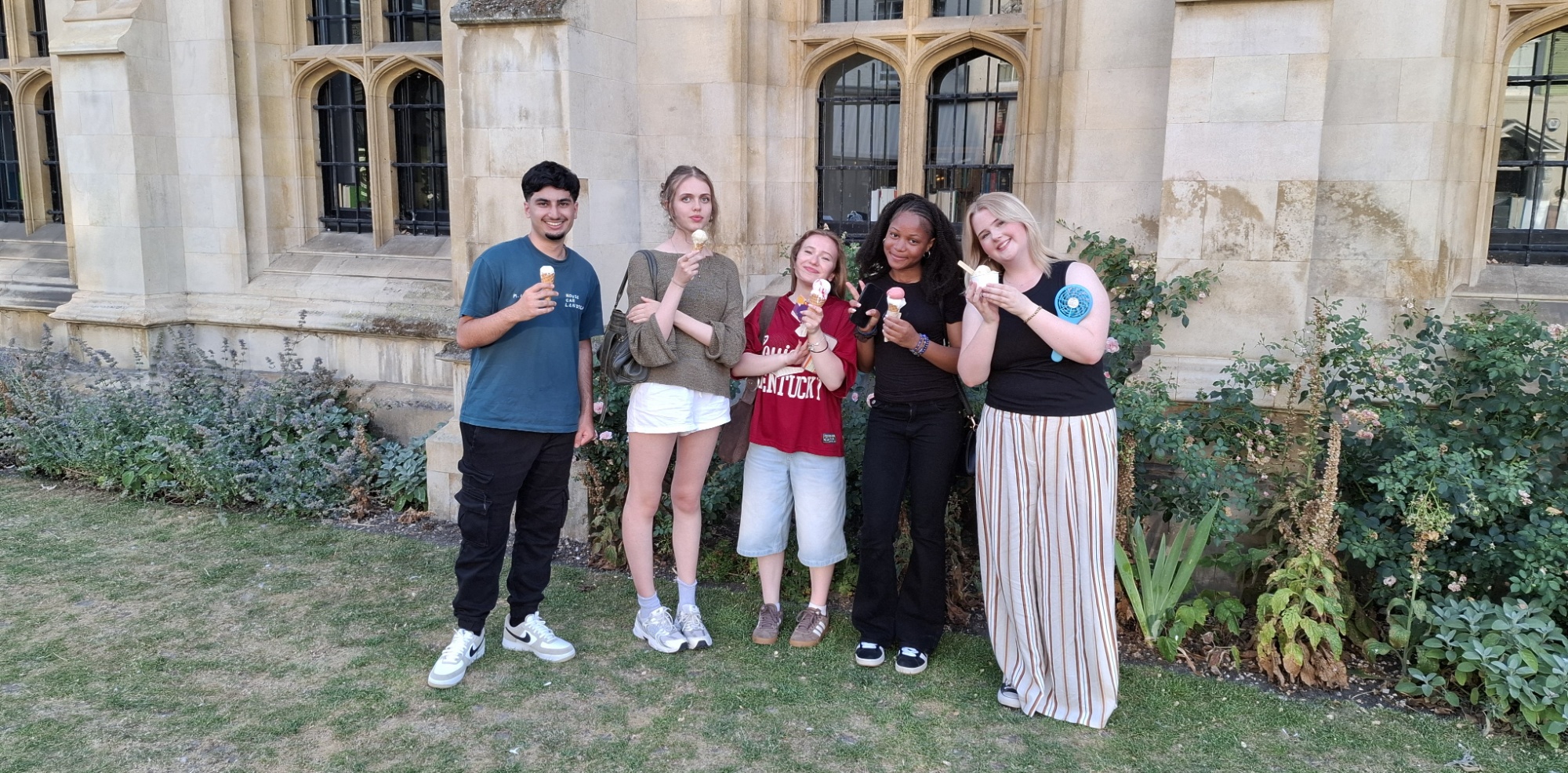 Sixth Form students at Cambridge University